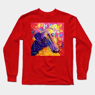 Caesar Saluki Long Sleeve T-Shirt